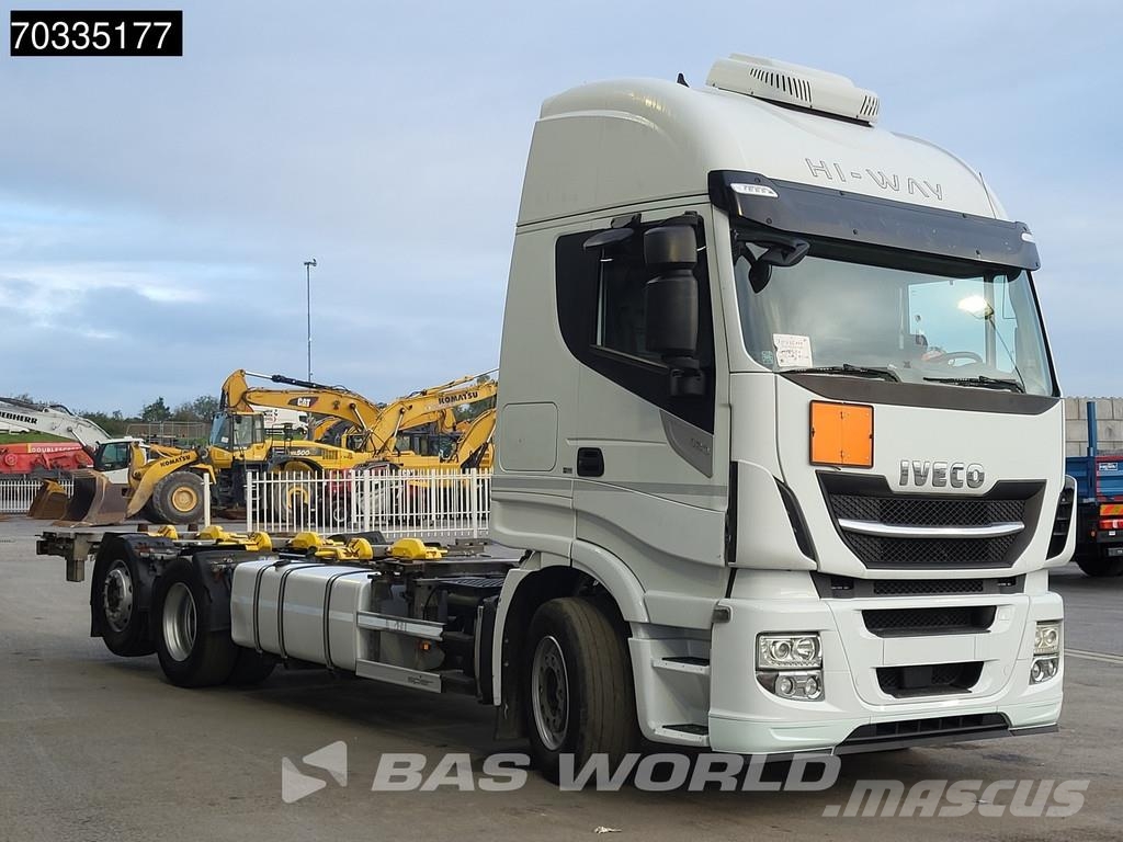 Iveco Stralis 480 Stralis 6X2 BDF Full Air suspension Li Ciężarówki z wymienną zabudową