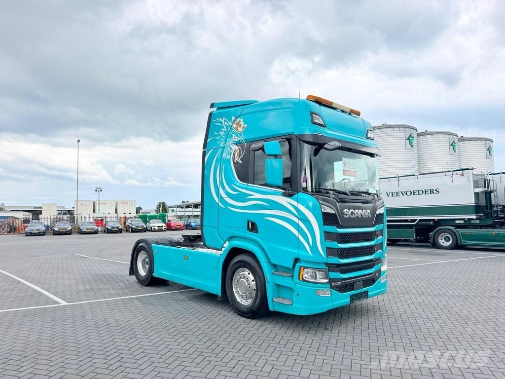 Scania R580 full air, Retarder, hydrauliek Cavalos mecânicos