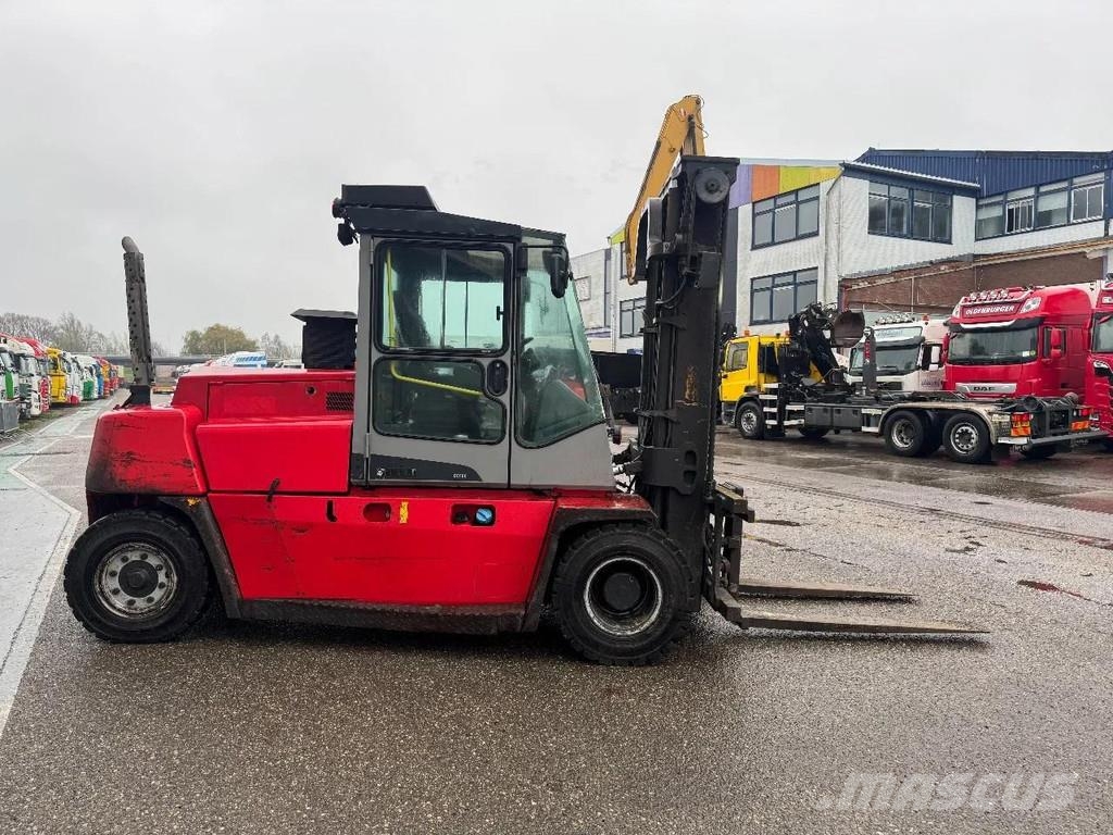 Kalmar DCF 80-9 8000 KG 2 STAGE MAST FORK POSITIONER DIES Dieselmotviktstruckar