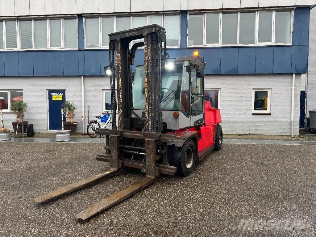 Kalmar DCF 80-9 8000 KG 2 STAGE MAST FORK POSITIONER DIES Dieselmotviktstruckar