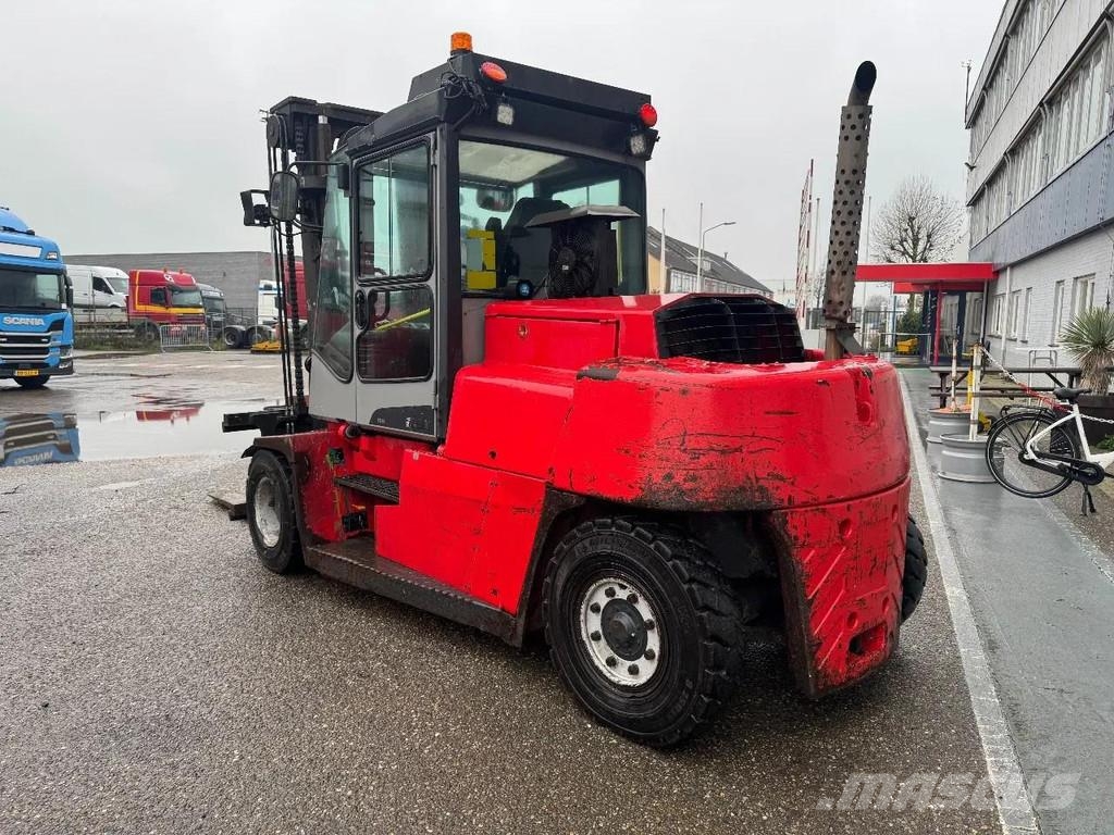 Kalmar DCF 80-9 8000 KG 2 STAGE MAST FORK POSITIONER DIES Dieselmotviktstruckar