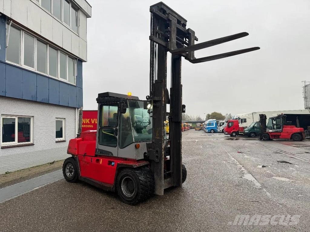 Kalmar DCF 80-9 8000 KG 2 STAGE MAST FORK POSITIONER DIES Dieselmotviktstruckar