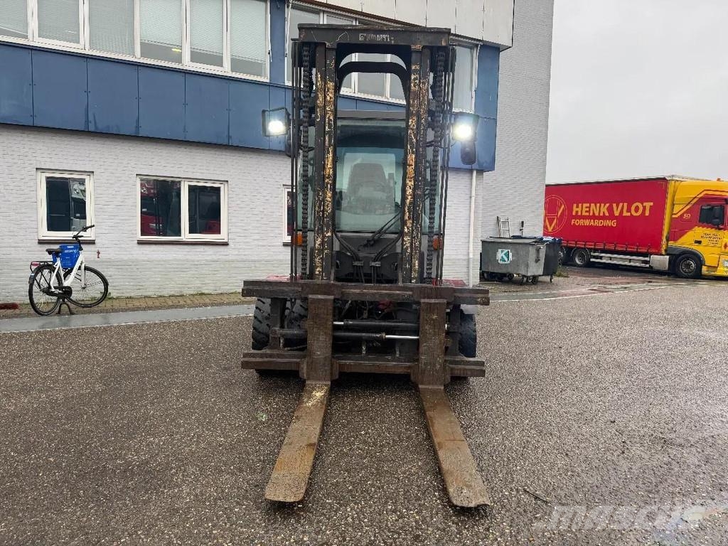 Kalmar DCF 80-9 8000 KG 2 STAGE MAST FORK POSITIONER DIES Dieselmotviktstruckar