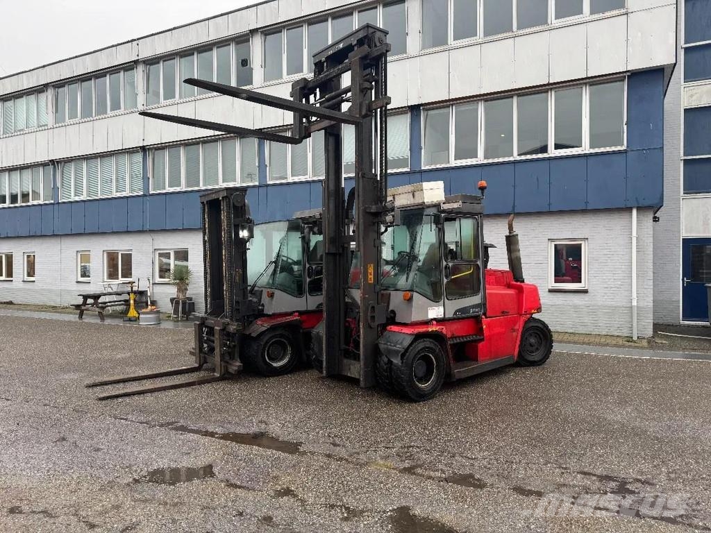 Kalmar DCF 80-9 8000 KG 2 STAGE MAST FORK POSITIONER DIES Dieselmotviktstruckar