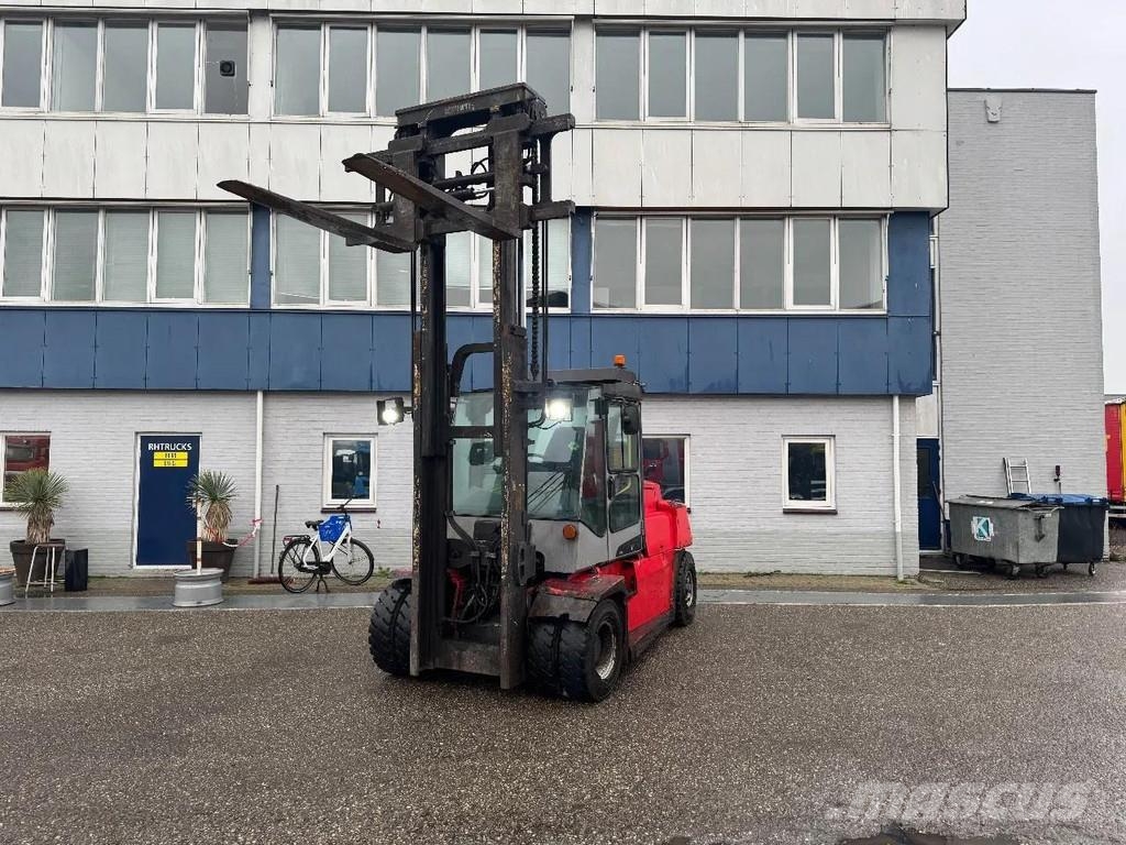 Kalmar DCF 80-9 8000 KG 2 STAGE MAST FORK POSITIONER DIES Dieselmotviktstruckar