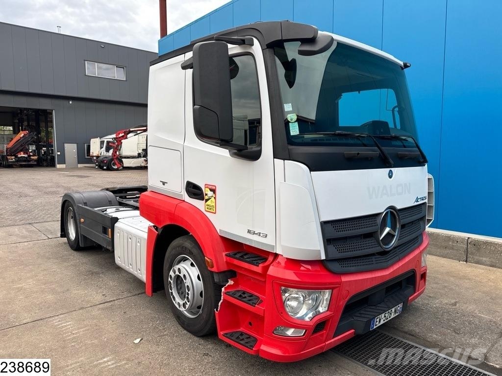 Mercedes-Benz Actros 1843 EURO 6, Retarder, PTO, Standairco Tractor Units