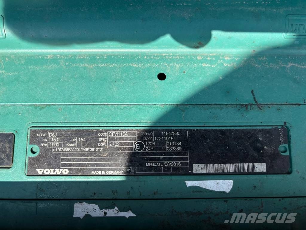 Volvo EW 160 E Pelle à déchets
