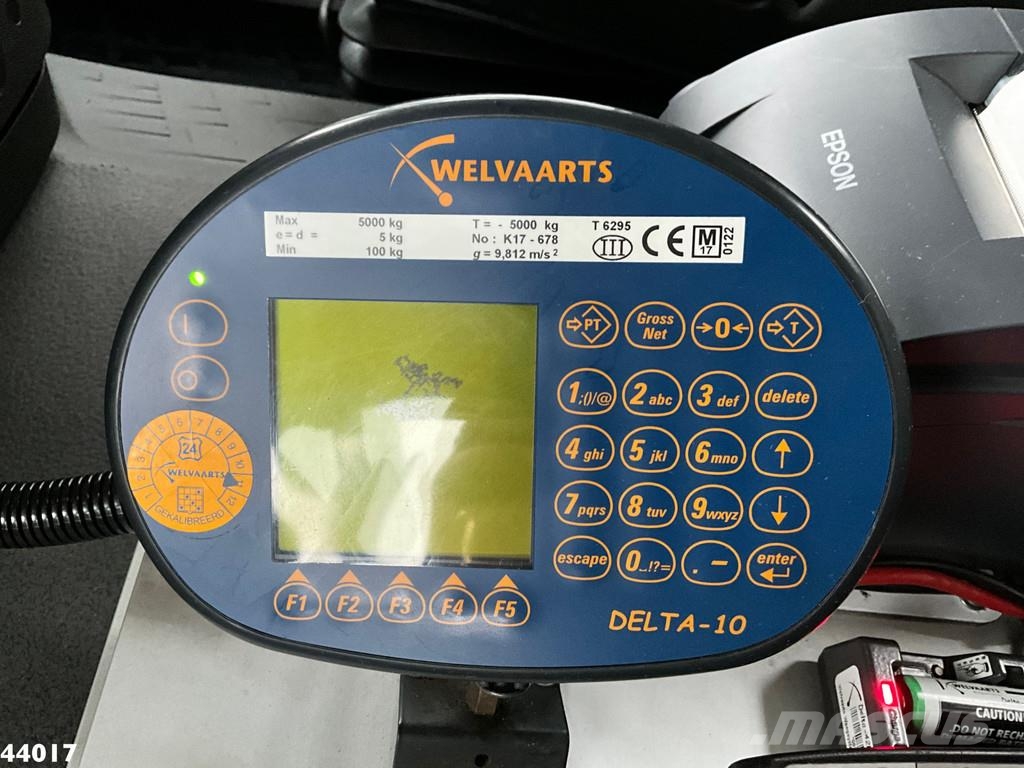 Volvo FM 420 8x2 Hiab 25 Tonmeter laadkraan + Welvaarts 吊鉤式起重車