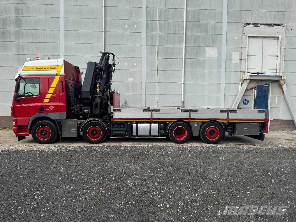 DAF CF 85.460 8X2 HIAB 477E-7 + JIB 75X + REMOTE CONTR رافعات صالحة لكل أنواع الطرق
