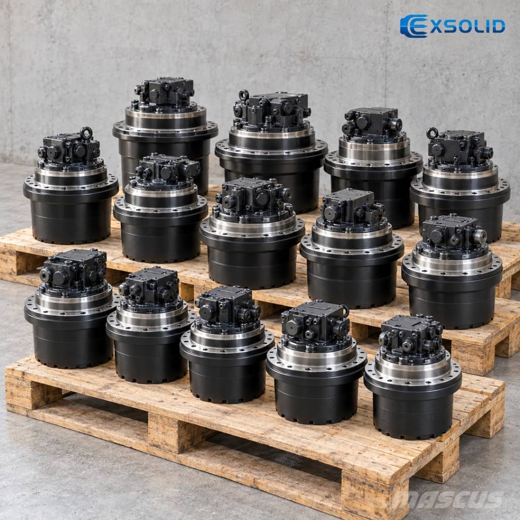 Kubota Final Drives for machinery 1 to 30 metric tons Važiuoklė ir suspensija