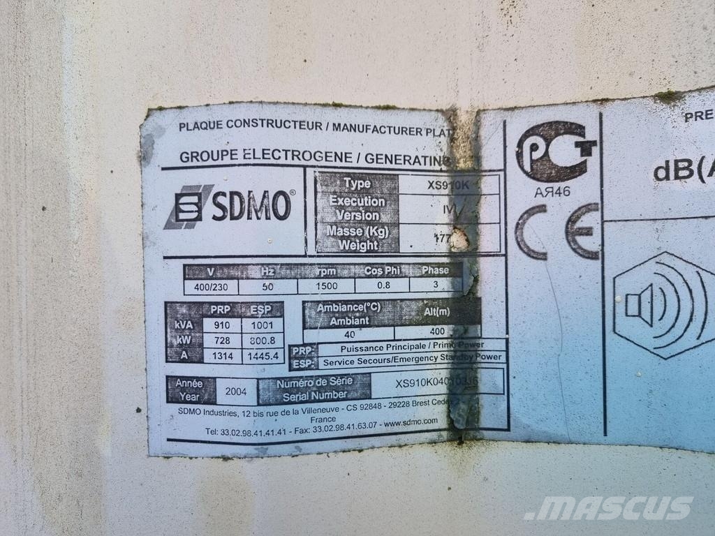 Sdmo XS 910 K Sanduk poluprikolice