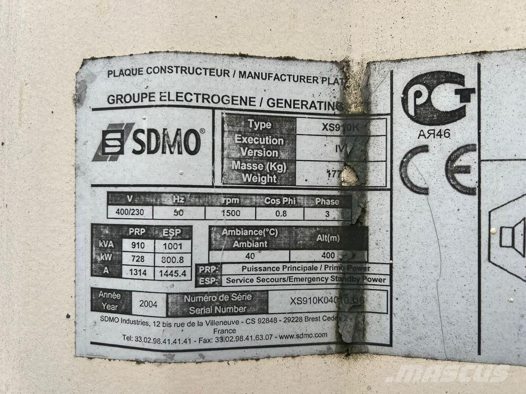 Sdmo XS 910 K Sanduk poluprikolice