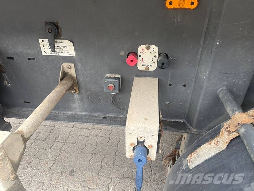 MTDK Tipper / Alukastenmulde Kipper 37 m3 Kippladerauflieger