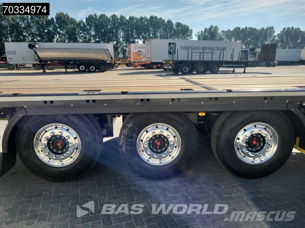 Orthaus A3 3 axles NEW Open SAF Lift Axle Flaktrailer
