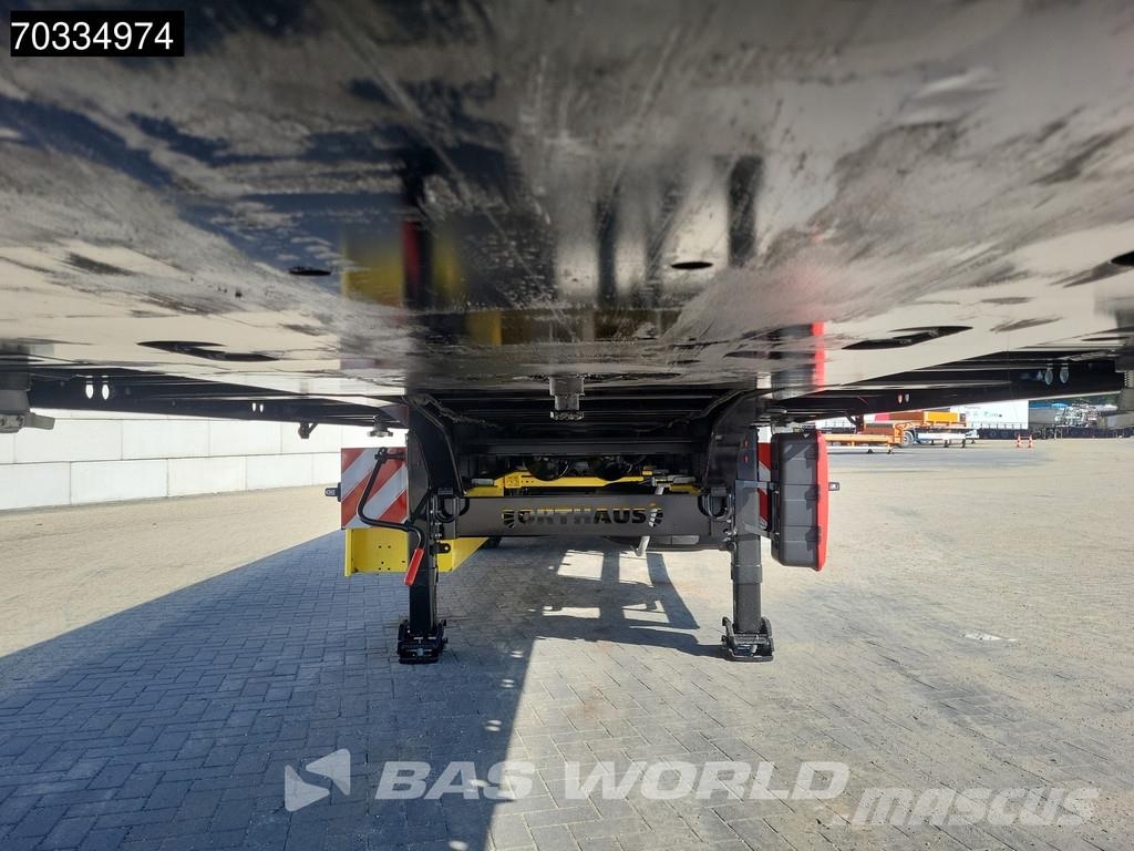 Orthaus A3 3 axles NEW Open SAF Lift Axle Flaktrailer