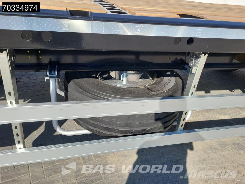 Orthaus A3 3 axles NEW Open SAF Lift Axle Flaktrailer