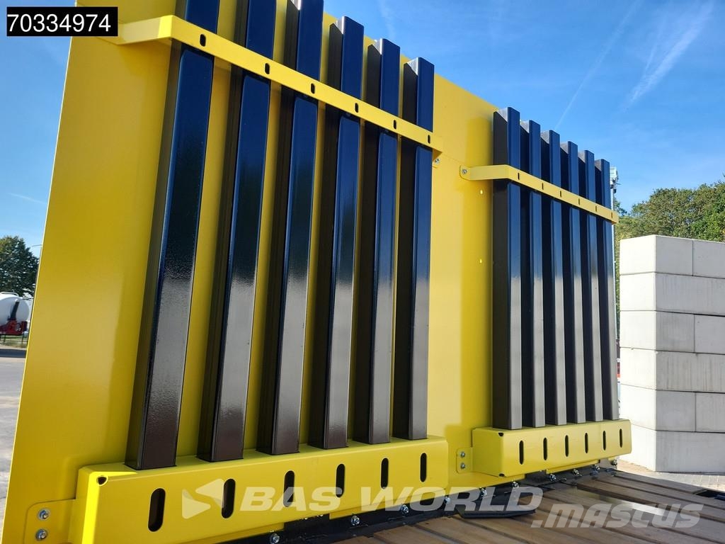 Orthaus A3 3 axles NEW Open SAF Lift Axle Flaktrailer
