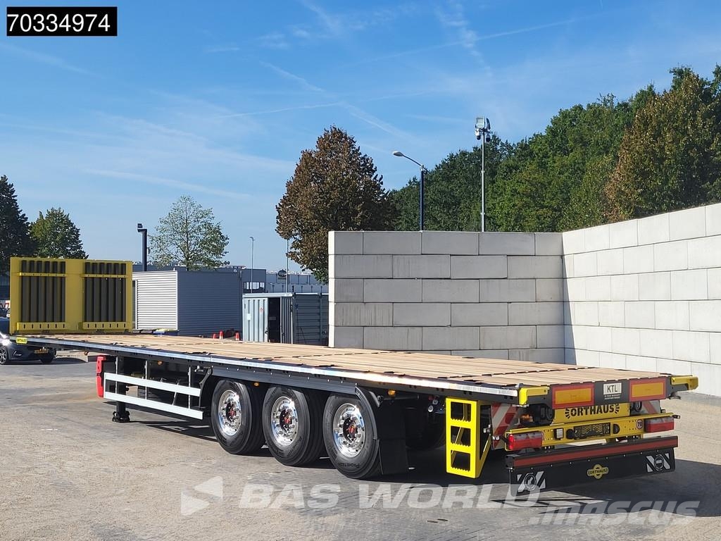 Orthaus A3 3 axles NEW Open SAF Lift Axle Flaktrailer