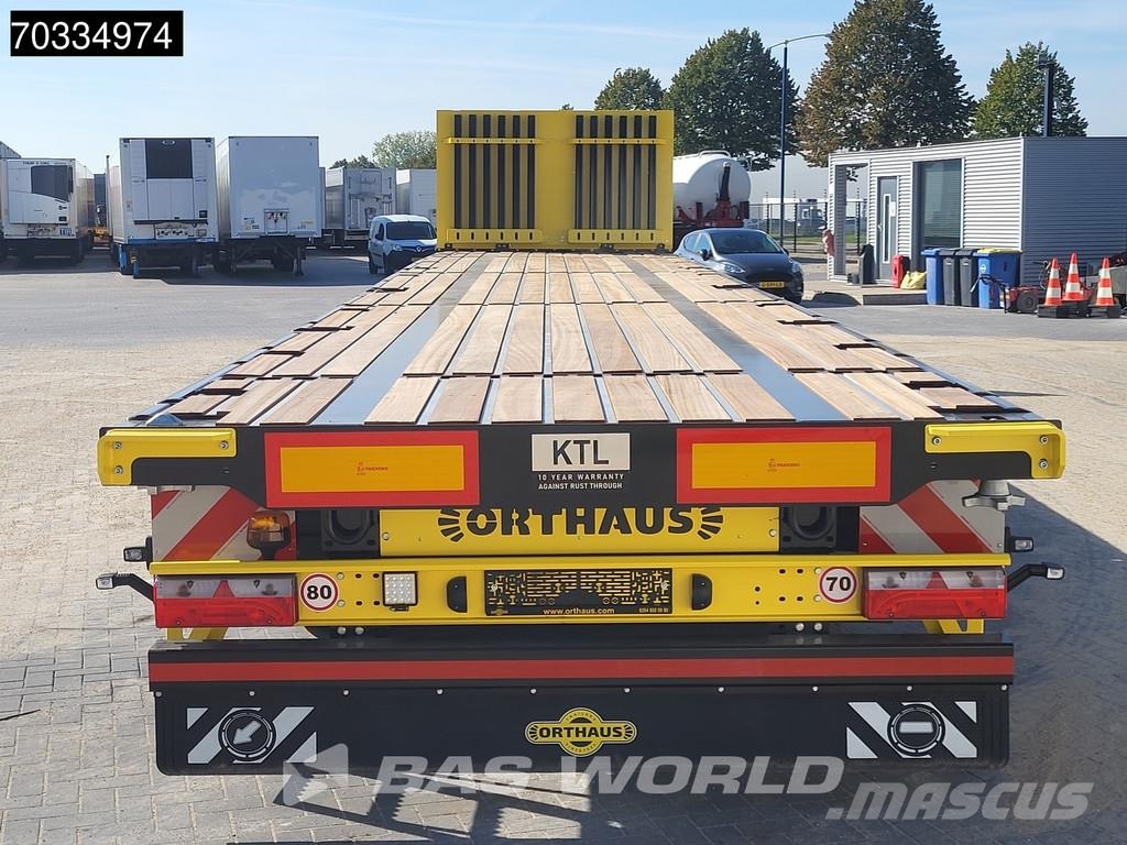 Orthaus A3 3 axles NEW Open SAF Lift Axle Flaktrailer