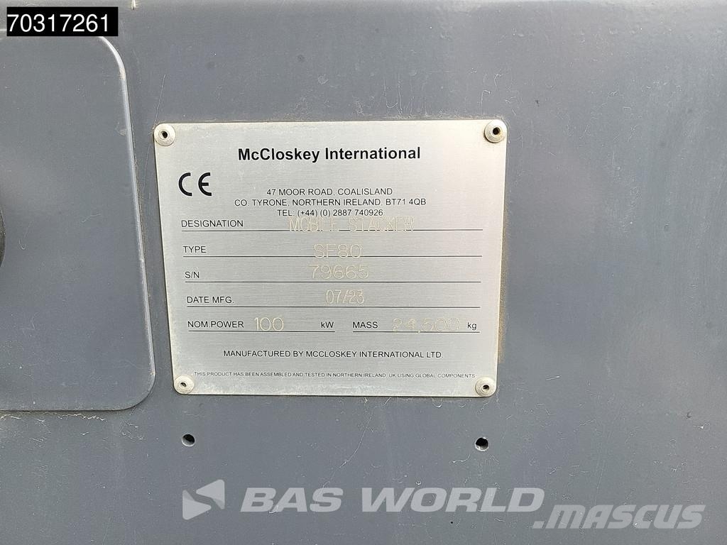 McCloskey SF80 Μεταφορείς