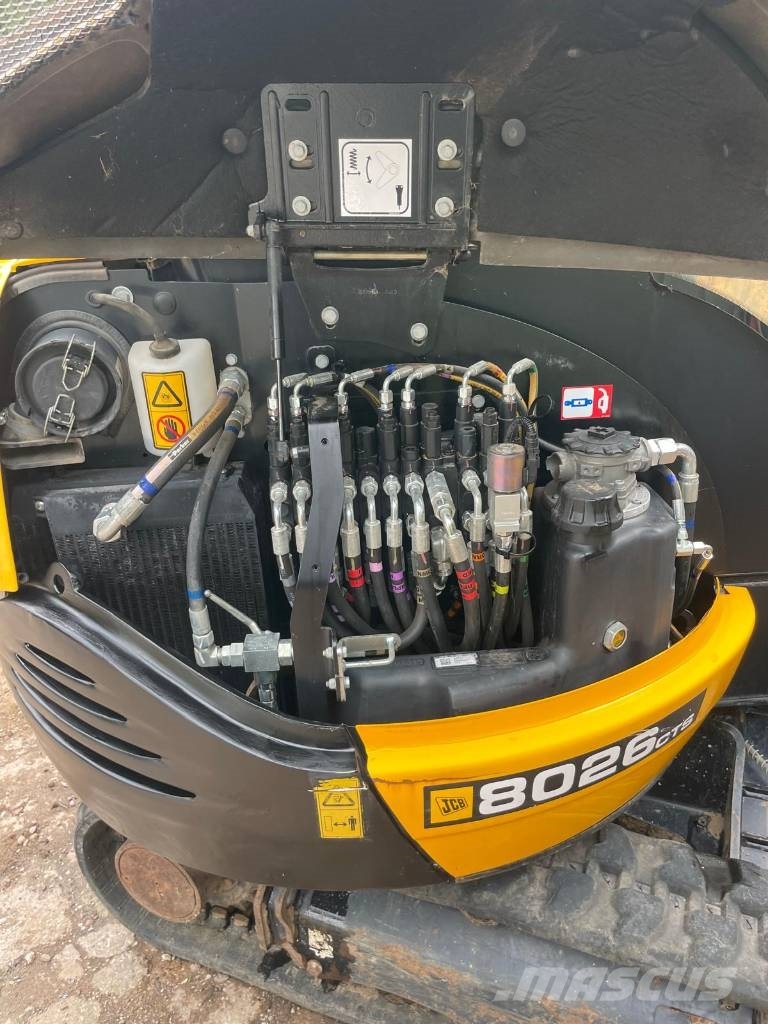 JCB 8026 CTS ミニ油圧ショベル 7t以下（ミニユンボ・ミニディガー）