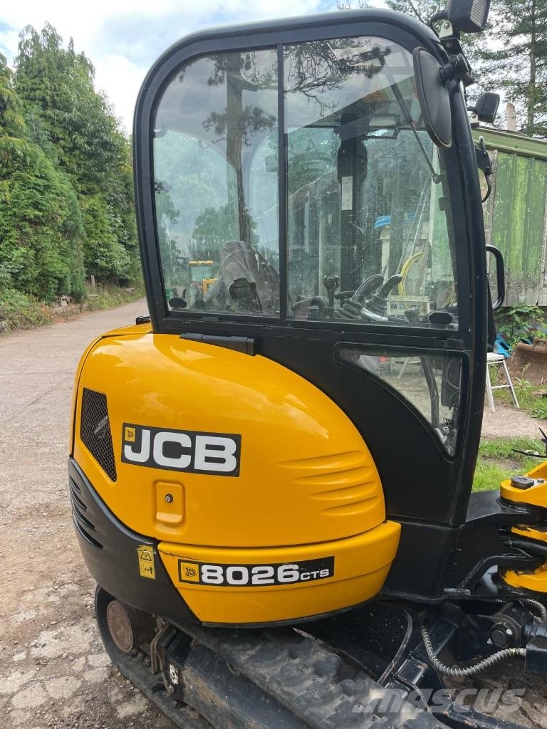 JCB 8026 CTS ミニ油圧ショベル 7t以下（ミニユンボ・ミニディガー）