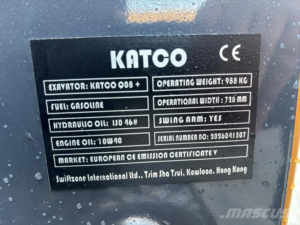 minigraver 800 NIEUW!!! Miniekskavaatorid < 7 t