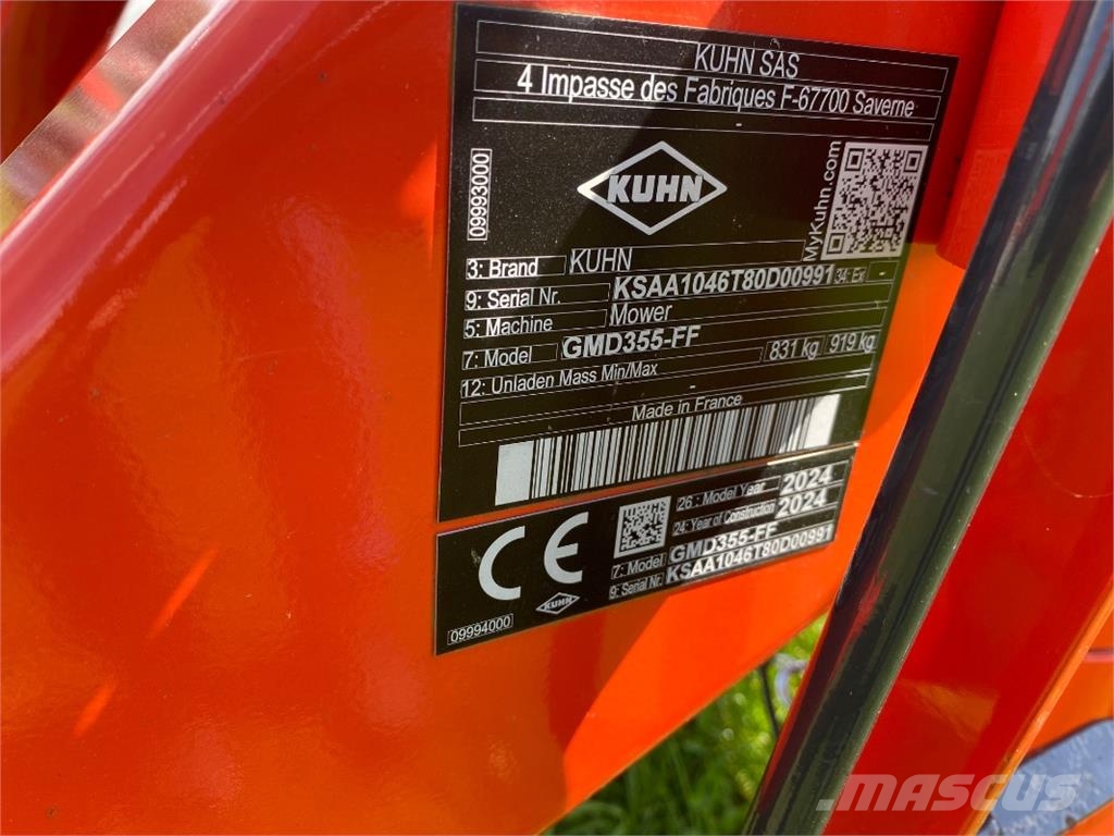 Kuhn GMD 355 FF جزازات مكيفات