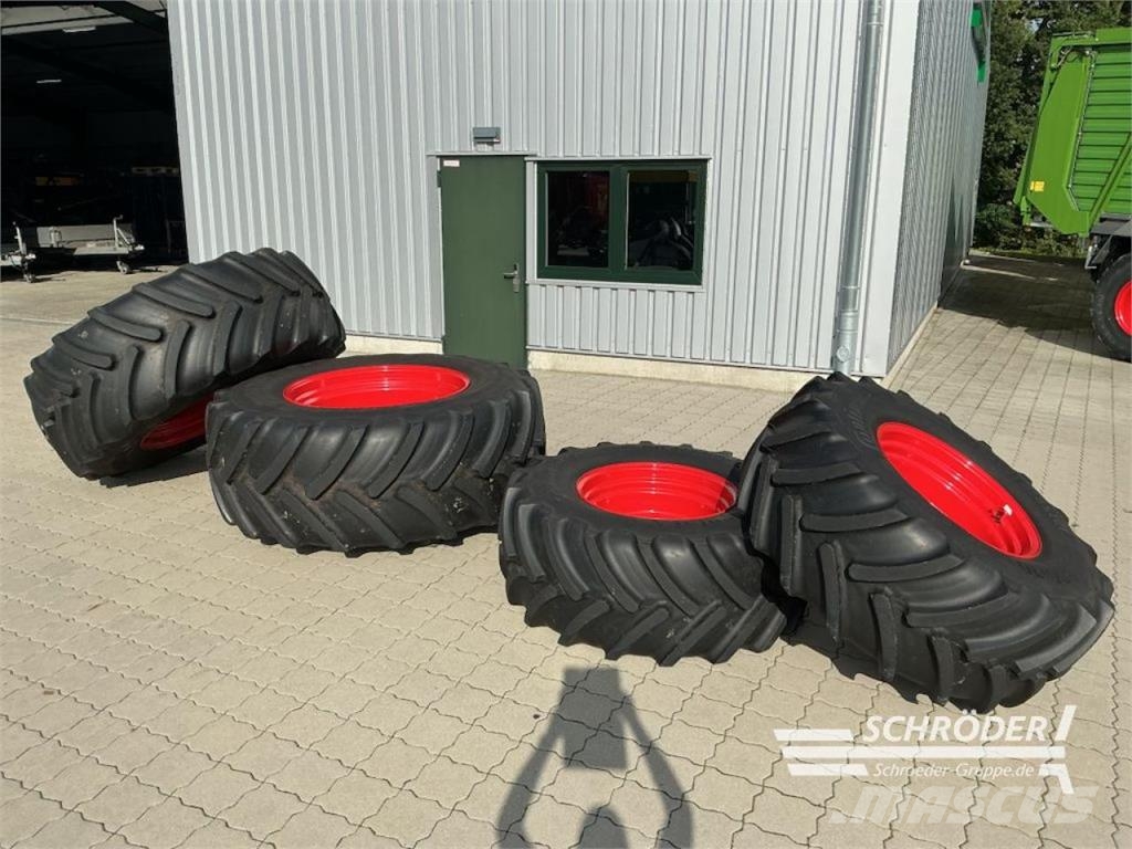 Fendt 2X 600/70R30 + 2X 710/70R42 CONTINENTA الإطارات والعجلات والحافات