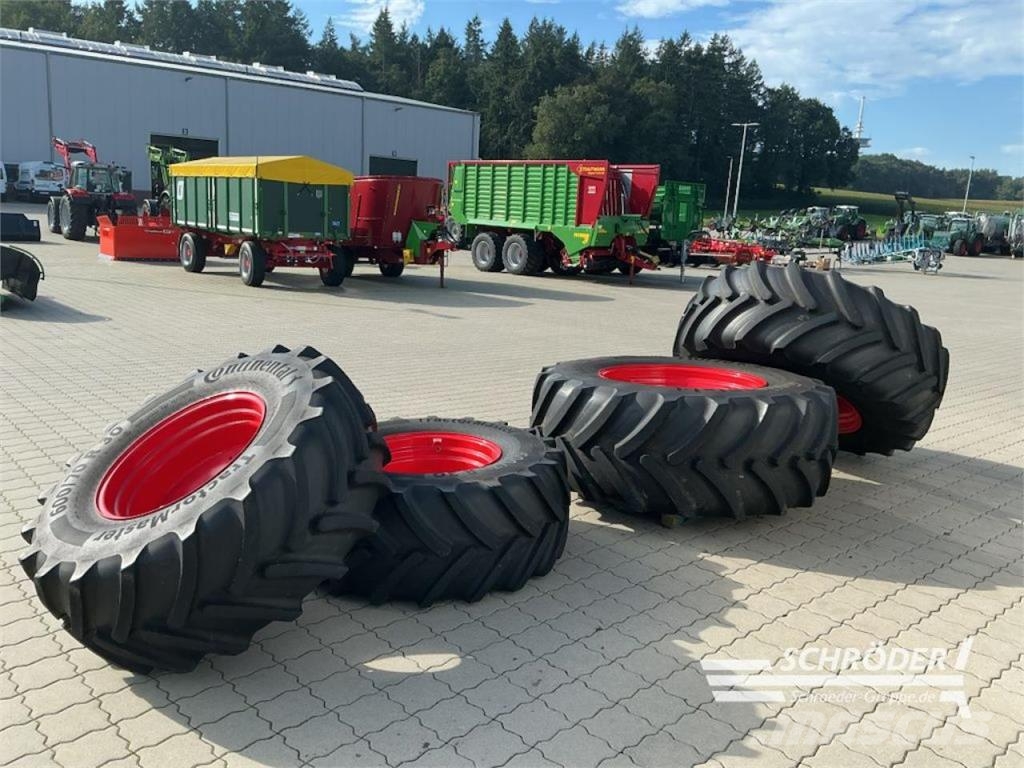 Fendt 2X 600/70R30 + 2X 710/70R42 CONTINENTA الإطارات والعجلات والحافات
