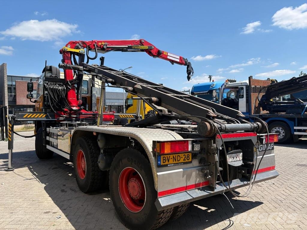 Ginaf X 3335 S + PALFINGER E 165 Z + 6X6 + MANUAL + 1458 رافعات صالحة لكل أنواع الطرق