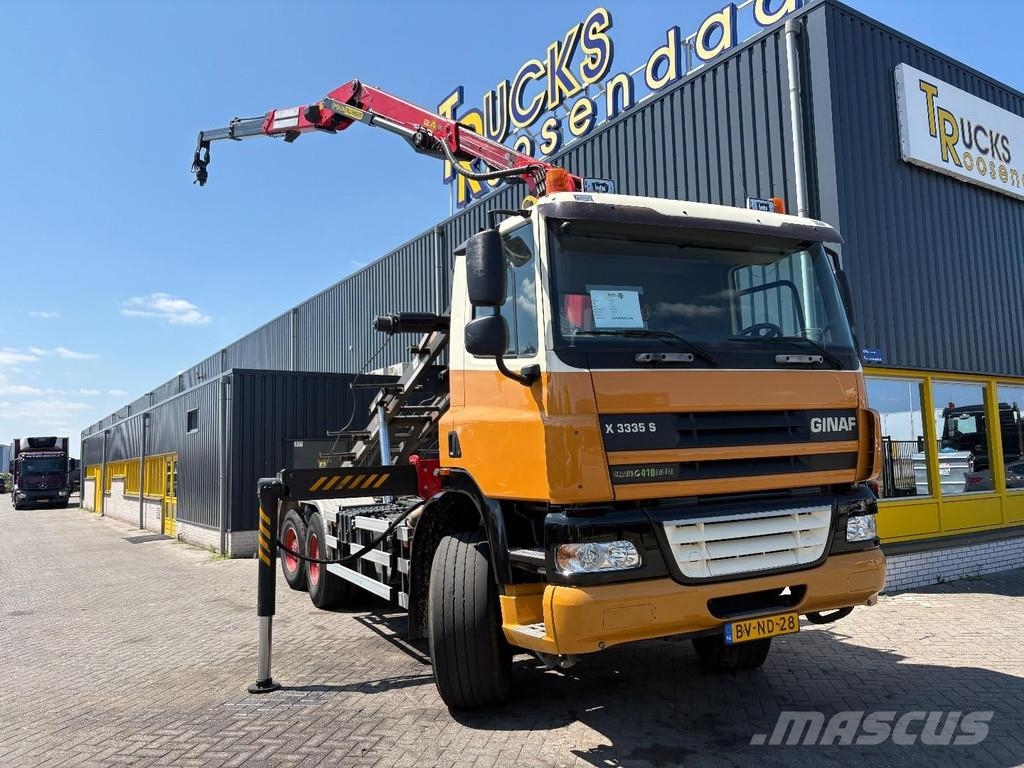 Ginaf X 3335 S + PALFINGER E 165 Z + 6X6 + MANUAL + 1458 رافعات صالحة لكل أنواع الطرق