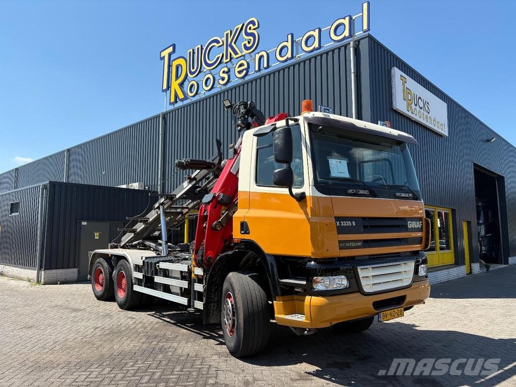 Ginaf X 3335 S + PALFINGER E 165 Z + 6X6 + MANUAL + 1458 رافعات صالحة لكل أنواع الطرق