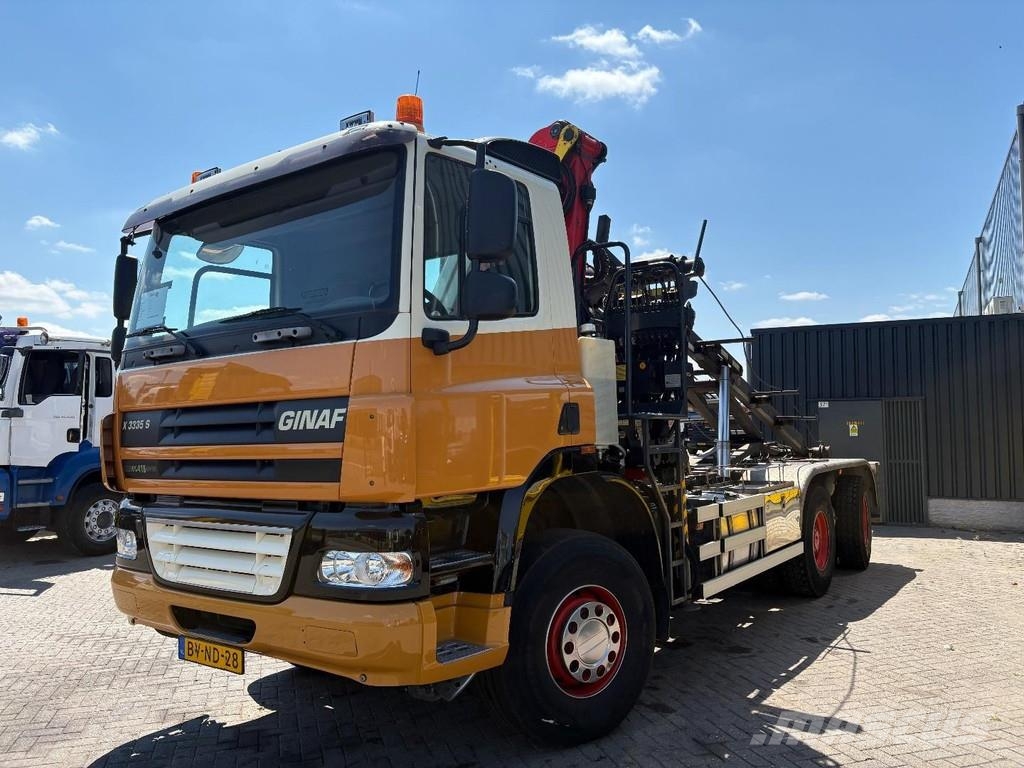 Ginaf X 3335 S + PALFINGER E 165 Z + 6X6 + MANUAL + 1458 رافعات صالحة لكل أنواع الطرق
