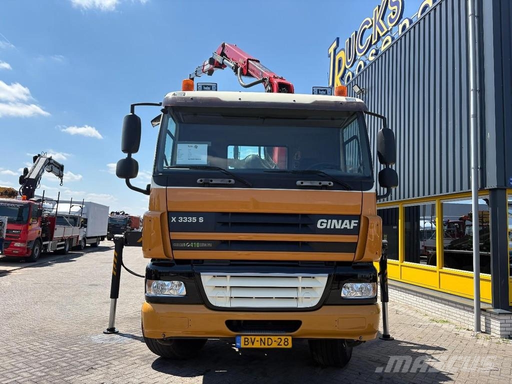 Ginaf X 3335 S + PALFINGER E 165 Z + 6X6 + MANUAL + 1458 رافعات صالحة لكل أنواع الطرق