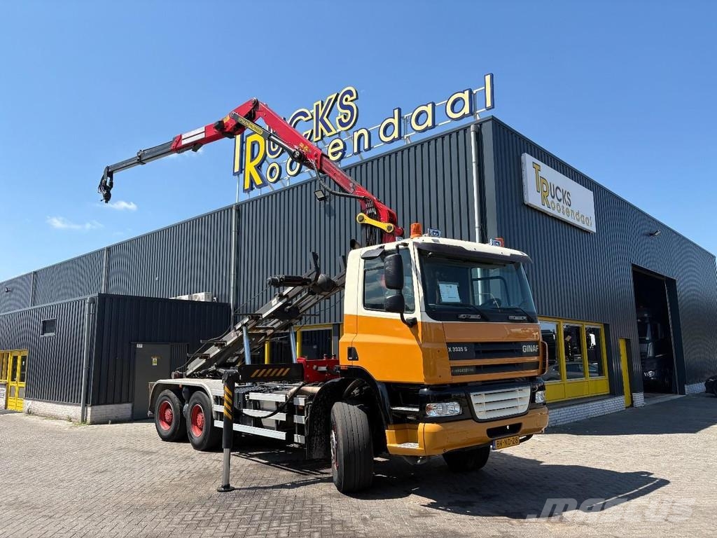 Ginaf X 3335 S + PALFINGER E 165 Z + 6X6 + MANUAL + 1458 رافعات صالحة لكل أنواع الطرق