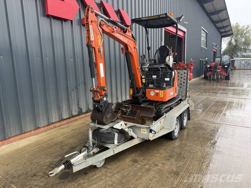 Hitachi ZX 19 U-5 1.9t mini excavator with Trailer حفارات صغيرة أقل من 7 طن (حفارات صغيرة)