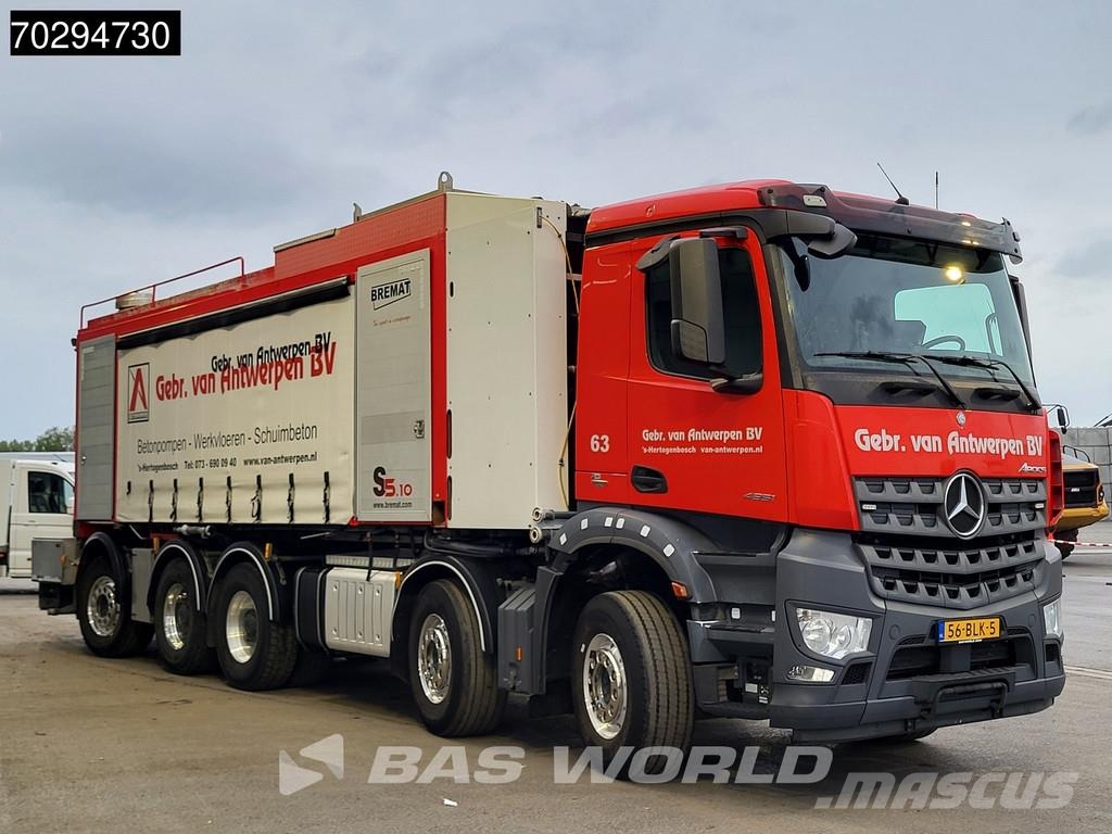 Mercedes-Benz Arocs 4951 Arocs 10X4 NL-Truck Bremat S5.10.13 XL Autopompe per calcestruzzo