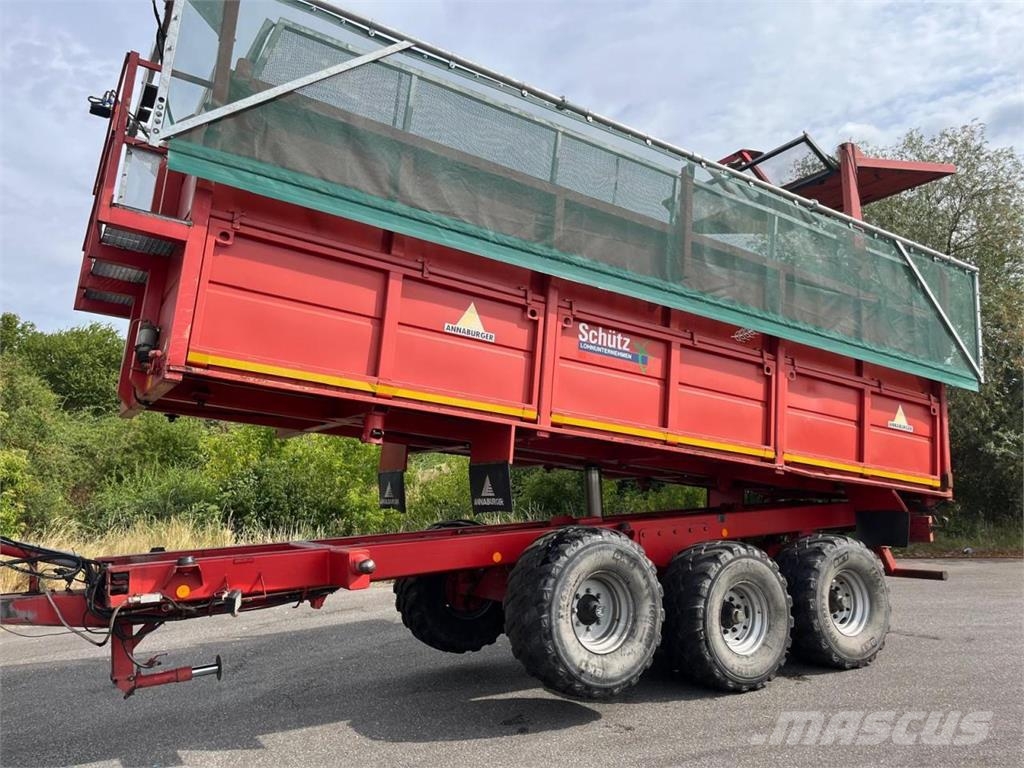 Annaburger Tridem, 2 Seiten Kipper, Abdecksystem, HTS29B14 Mijnbouw trucks, ondergronds