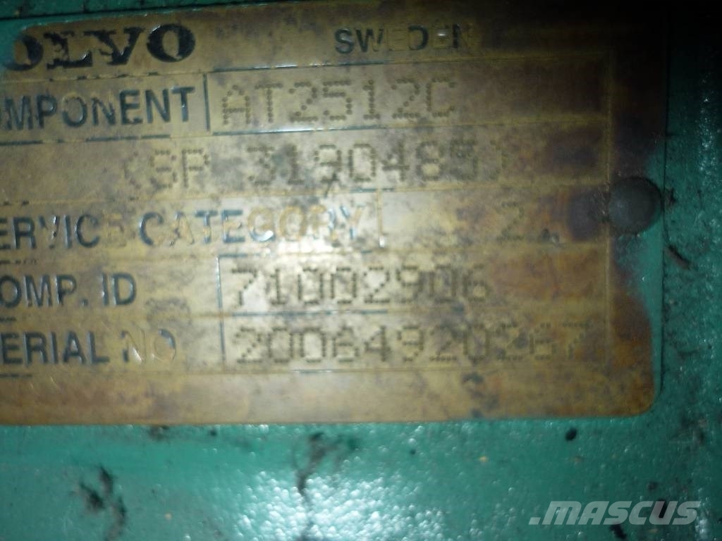 Volvo AT 2512 C RET-H Pārnesumkārbas