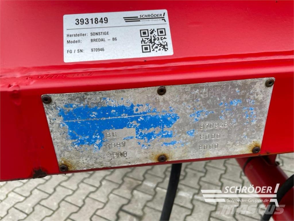 Bredal - B6 Mineraldüngerstreuer