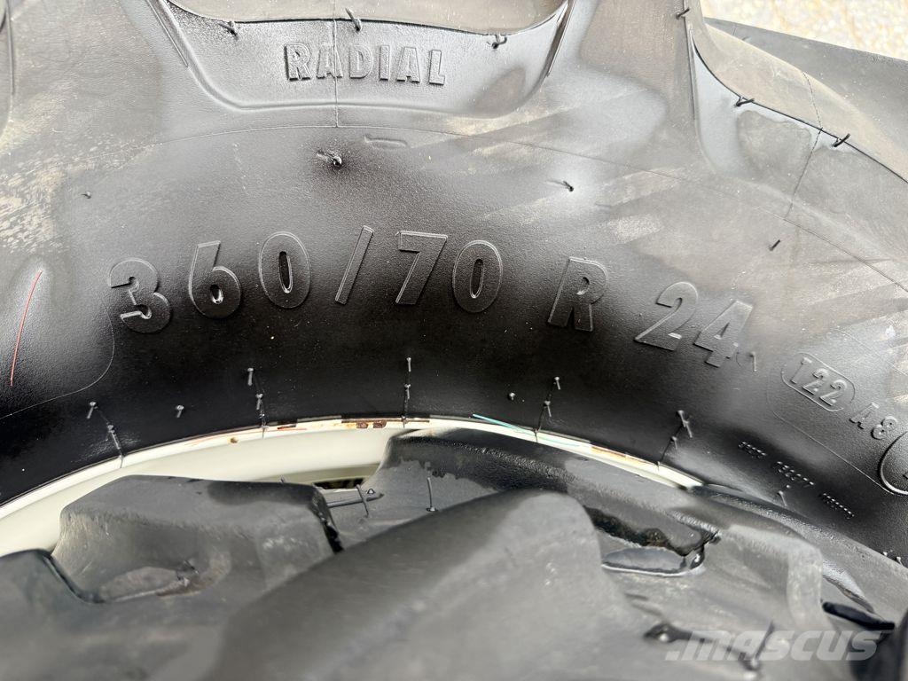 Mitas 360/70R24 & 240/70R16 Set Wielen Banden, wielen en velgen