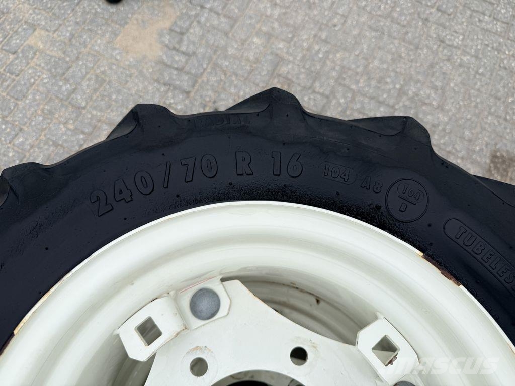 Mitas 360/70R24 & 240/70R16 Set Wielen Banden, wielen en velgen