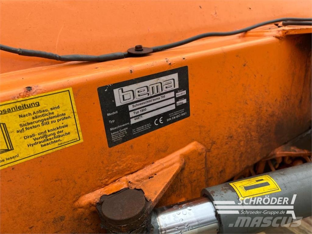 Bema SERIE 700 TYP 1800 SCHNEESCHILD Lumiaurat