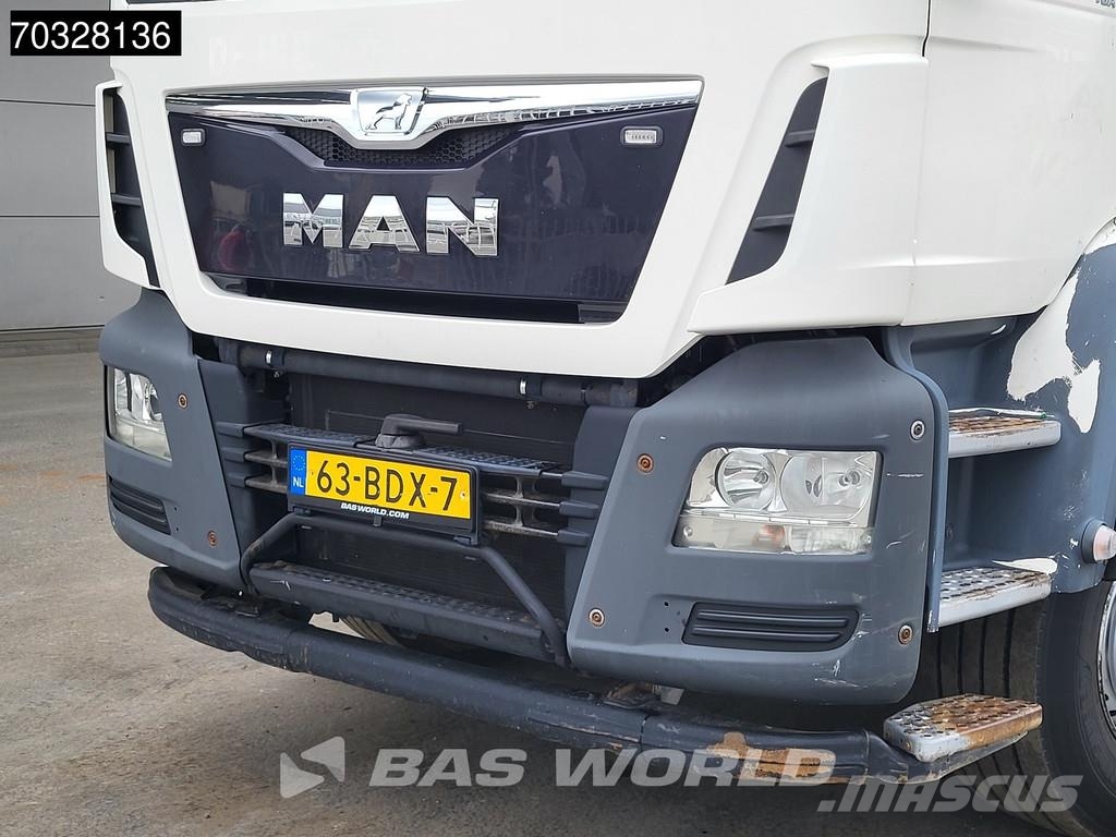 MAN TGS 28.360 TGS 6X2 NL-Truck HMF 1643 Z2 Crane 13m3 شاحنات قلابة