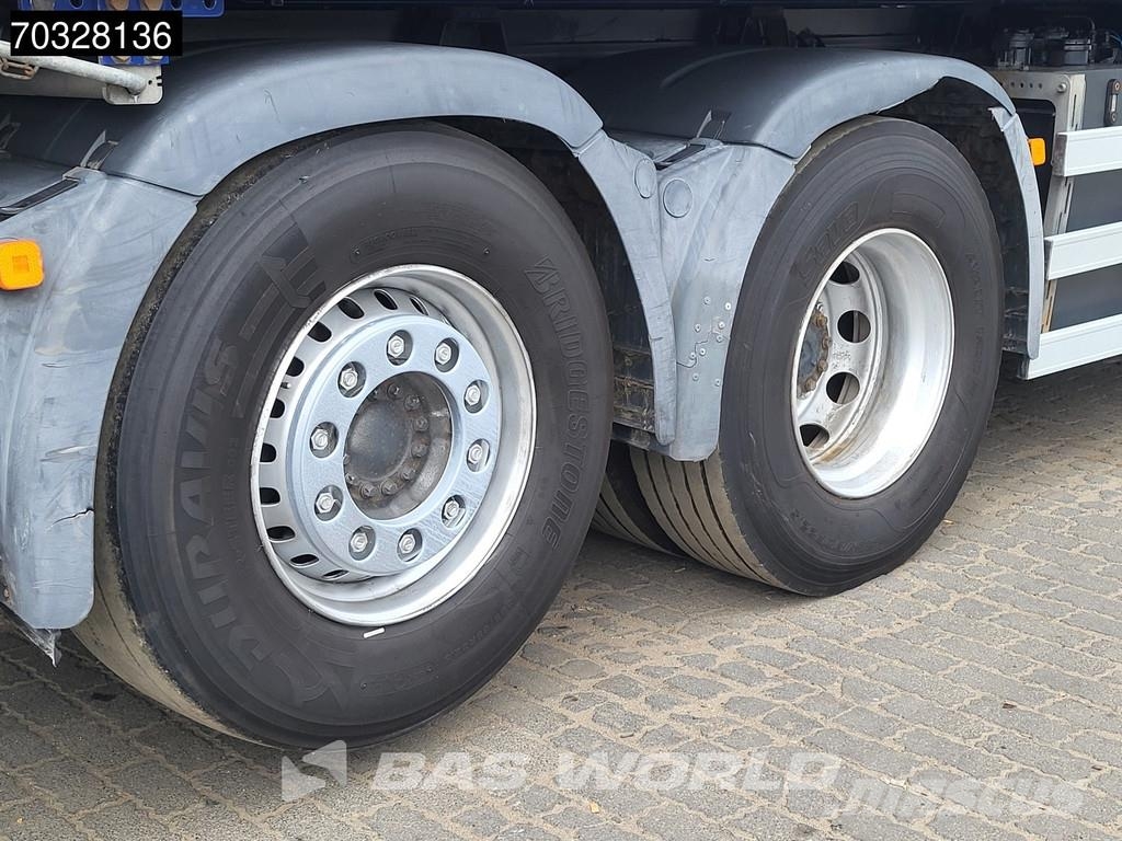MAN TGS 28.360 TGS 6X2 NL-Truck HMF 1643 Z2 Crane 13m3 شاحنات قلابة