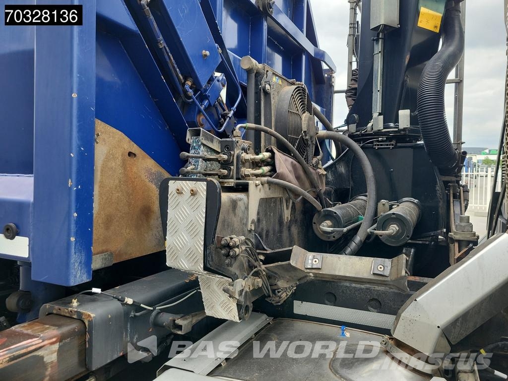 MAN TGS 28.360 TGS 6X2 NL-Truck HMF 1643 Z2 Crane 13m3 شاحنات قلابة