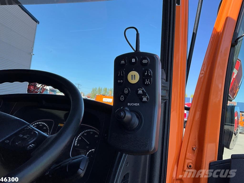 Mercedes-Benz Atego 1321 Euro 6 Bucher Cityfant 6000 Just 43.842 Lakaisuautot