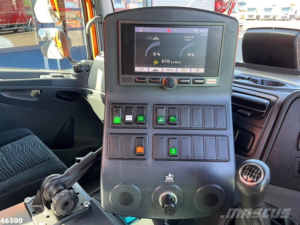 Mercedes-Benz Atego 1321 Euro 6 Bucher Cityfant 6000 Just 43.842 Lakaisuautot