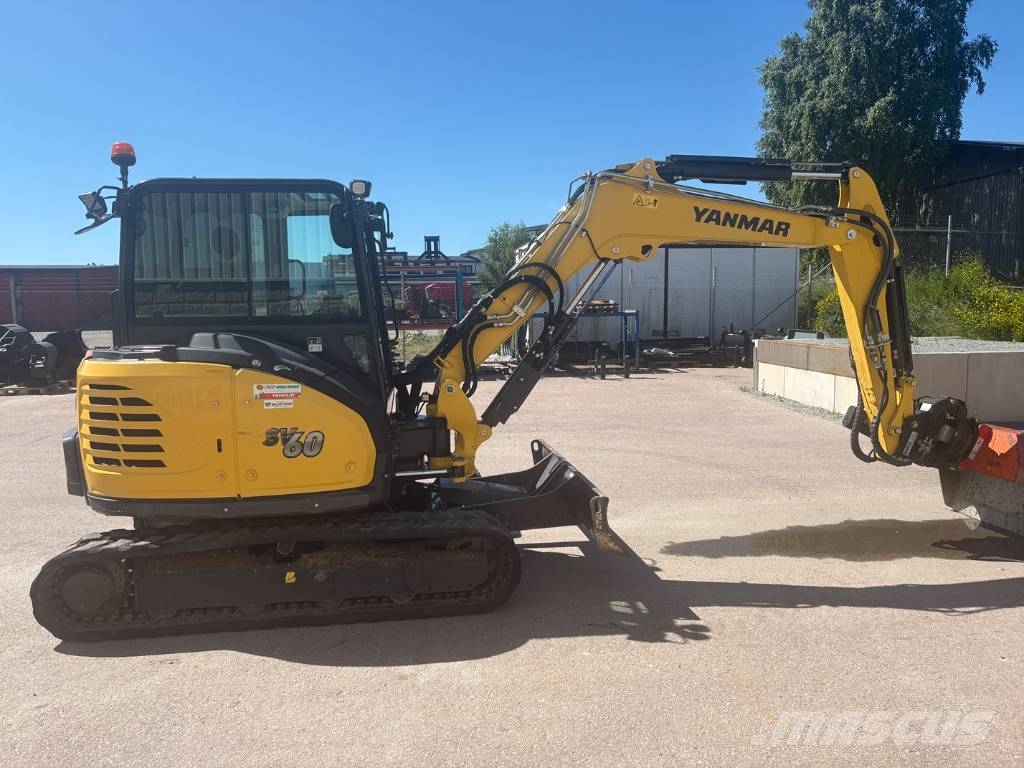 Yanmar SV 60 حفارات صغيرة أقل من 7 طن (حفارات صغيرة)